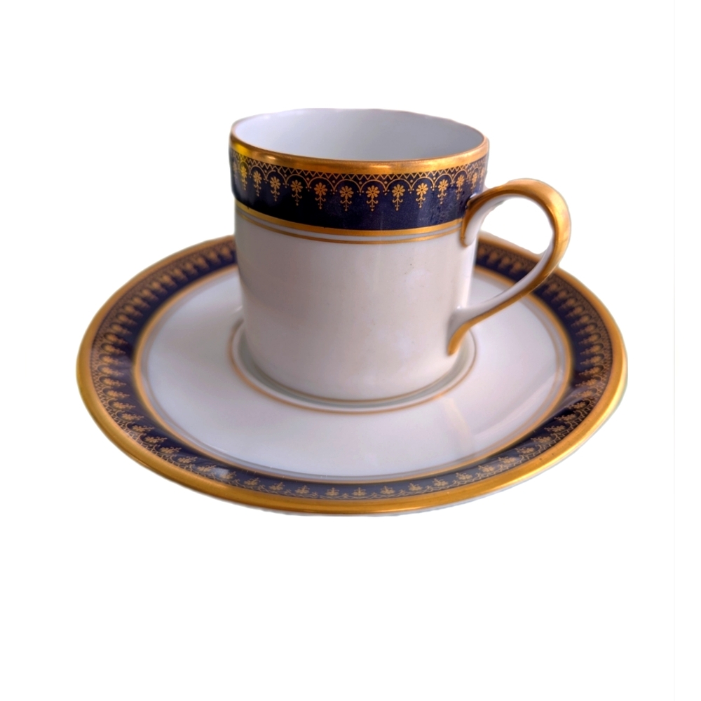 Demitasse - Porcelain de Baudour - Belgium